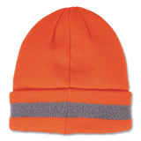Ergodyne N-Ferno 6803 Reflective Rib Knit Winter Hat, One Size Fits Most, Orange (EGO16865) Each