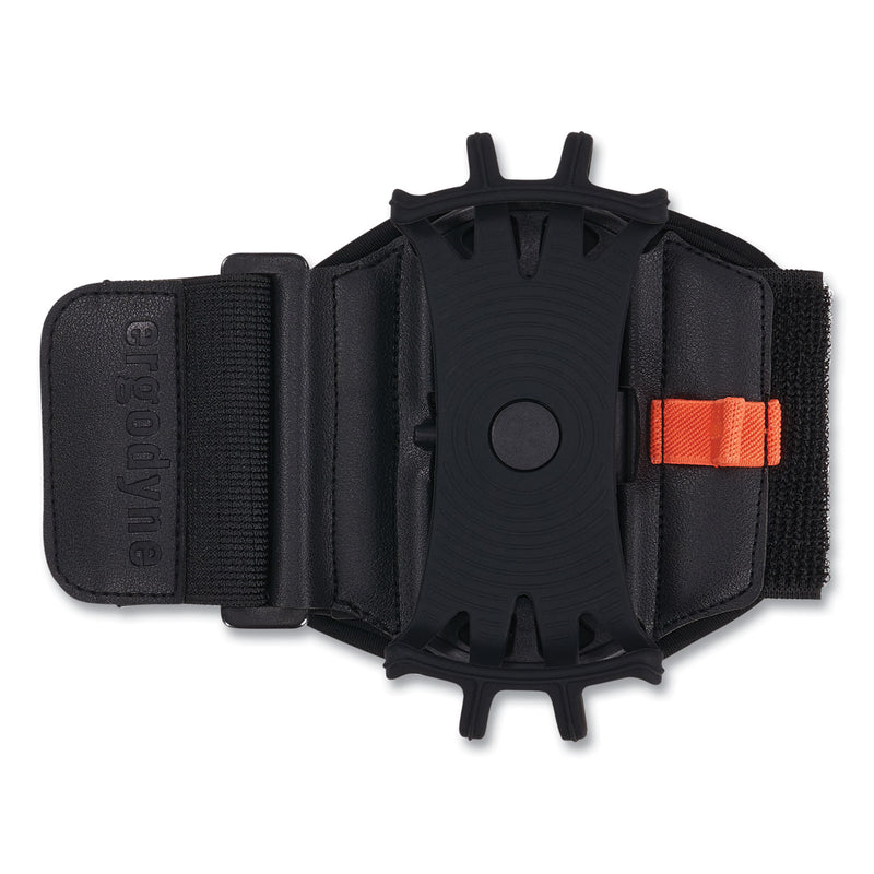 Ergodyne Squids 5545 Arm and Wrist Scanner Mount, Small, 7 x 8.5 x 1.5, Elastic, Black (EGO19143) Each