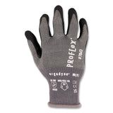 Ergodyne ProFlex 7043 ANSI A4 Nitrile Coated CR Gloves, Gray, Small, 1 Pair (EGO10522) 1 Pair