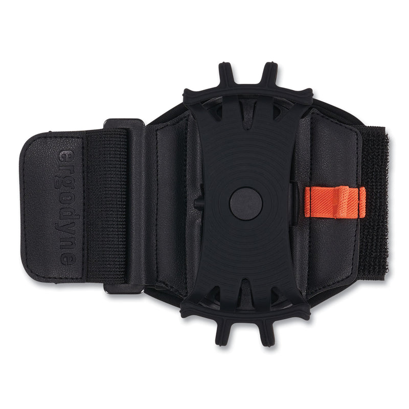 Ergodyne Squids 5545 Arm and Wrist Scanner Mount, Medium, 7 x 8.5 x 1.5, Elastic, Black (EGO19144) Each