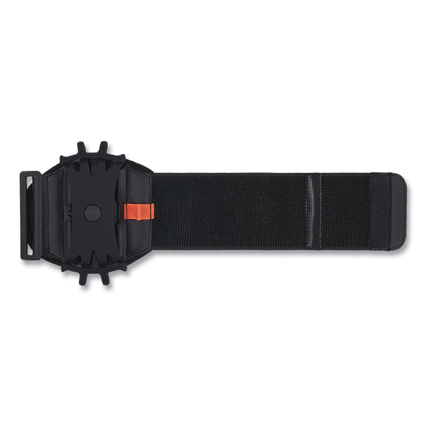 Ergodyne Squids 5545 Arm and Wrist Scanner Mount, Medium, 7 x 8.5 x 1.5, Elastic, Black (EGO19144) Each