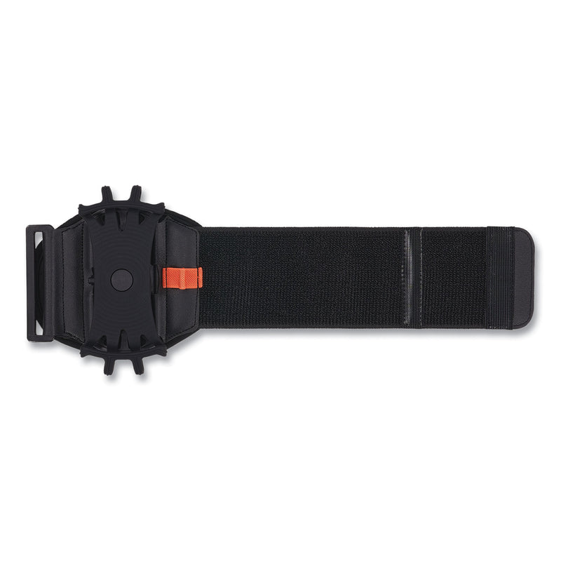 Ergodyne Squids 5545 Arm and Wrist Scanner Mount, Medium, 7 x 8.5 x 1.5, Elastic, Black (EGO19144) Each