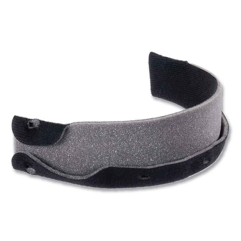 Ergodyne Skullerz 8990 Lightweight Hard Hat Sweatband Replacement, Polyester, Black, 10/Pack (EGO60234) Each