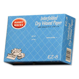 Handy Wacks Interfolded Dry Waxed Paper, 10.75 x 8, 12/Box (HWAEZ8) Each