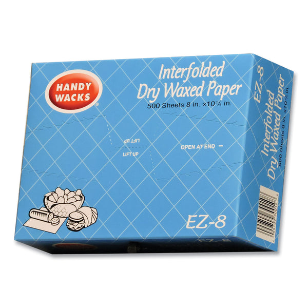 Handy Wacks Interfolded Dry Waxed Paper, 10.75 x 8, 12/Box (HWAEZ8) Each