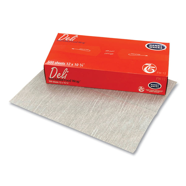 Handy Wacks Interfolded Food Wrap, 10.75 x 12, 12/Carton (HWAFW12) Each