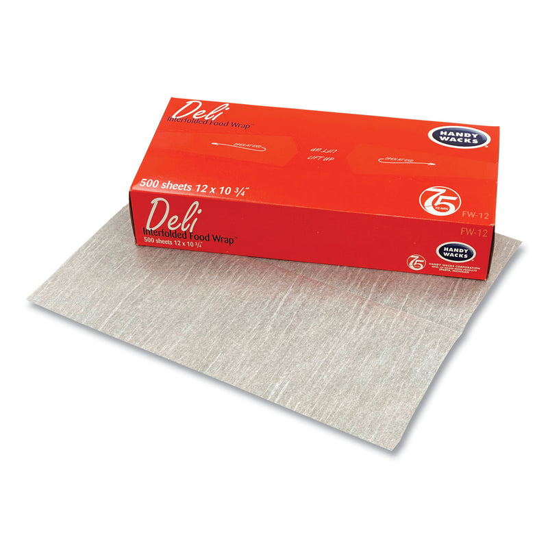 Handy Wacks Interfolded Food Wrap, 10.75 x 12, 12/Carton (HWAFW12) Each