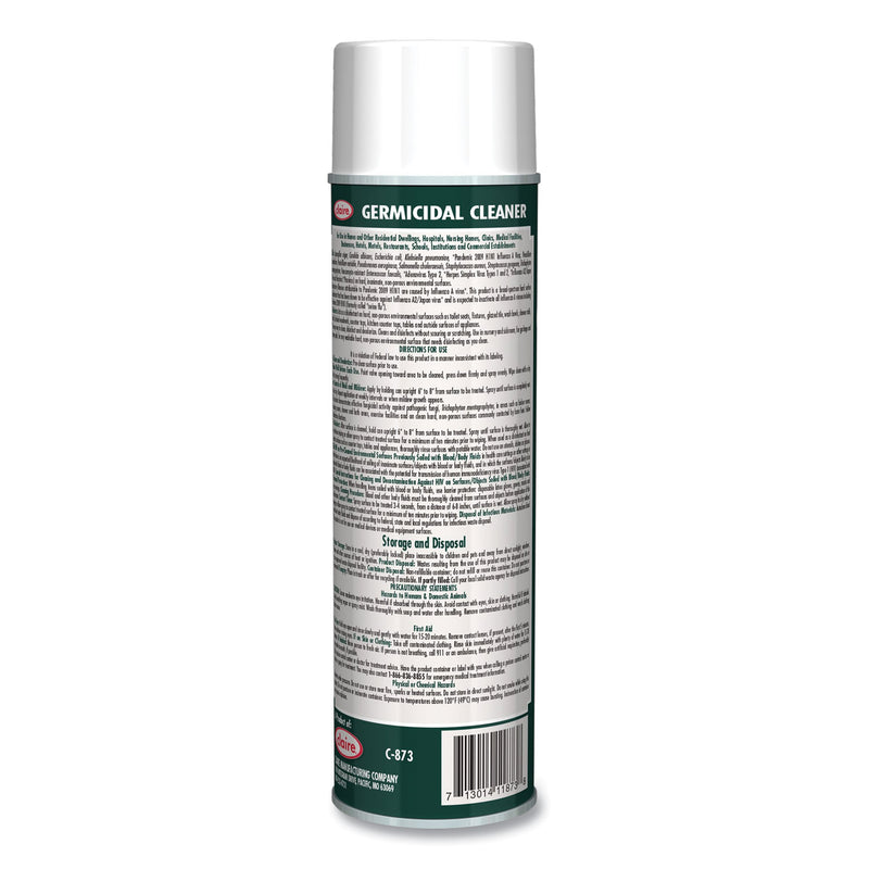 Claire Germicidal Cleaner, Floral Scent, 19 oz Aerosol Spray (CGC873EA) Each