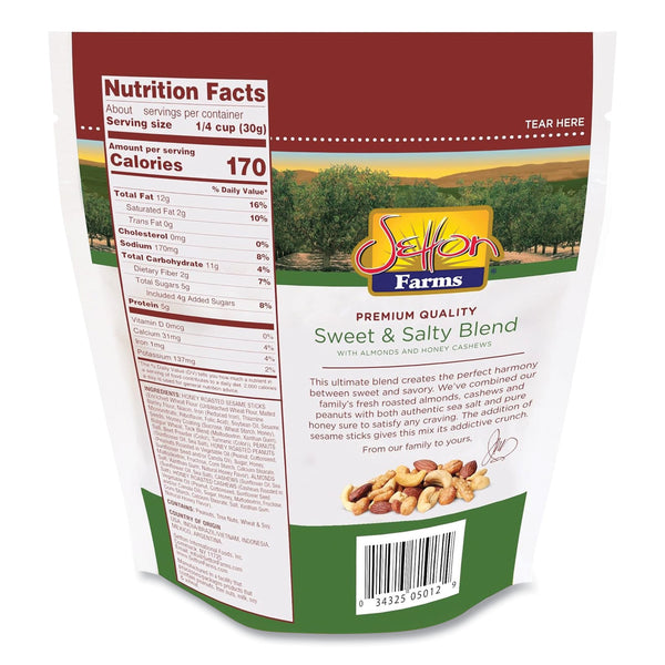 Setton Farms Sweet and Salty Blend, 4 oz Bag, 10/Carton (SEF5913) Case of 10