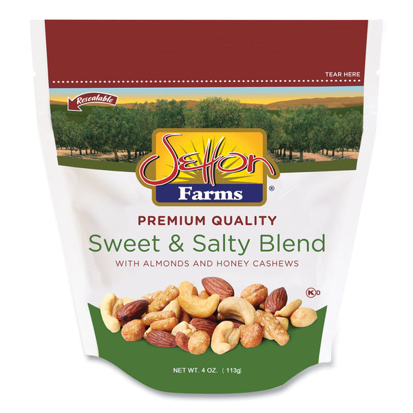 Setton Farms Sweet and Salty Blend, 4 oz Bag, 10/Carton (SEF5913) Case of 10