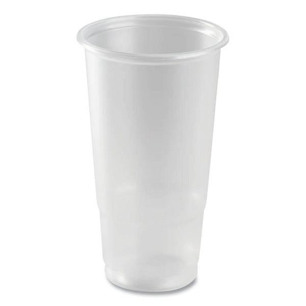 Karat PolyPro  (PP) Cups, 32 oz, Translucent, 600/Carton (KRTCKPP32) Case of 600