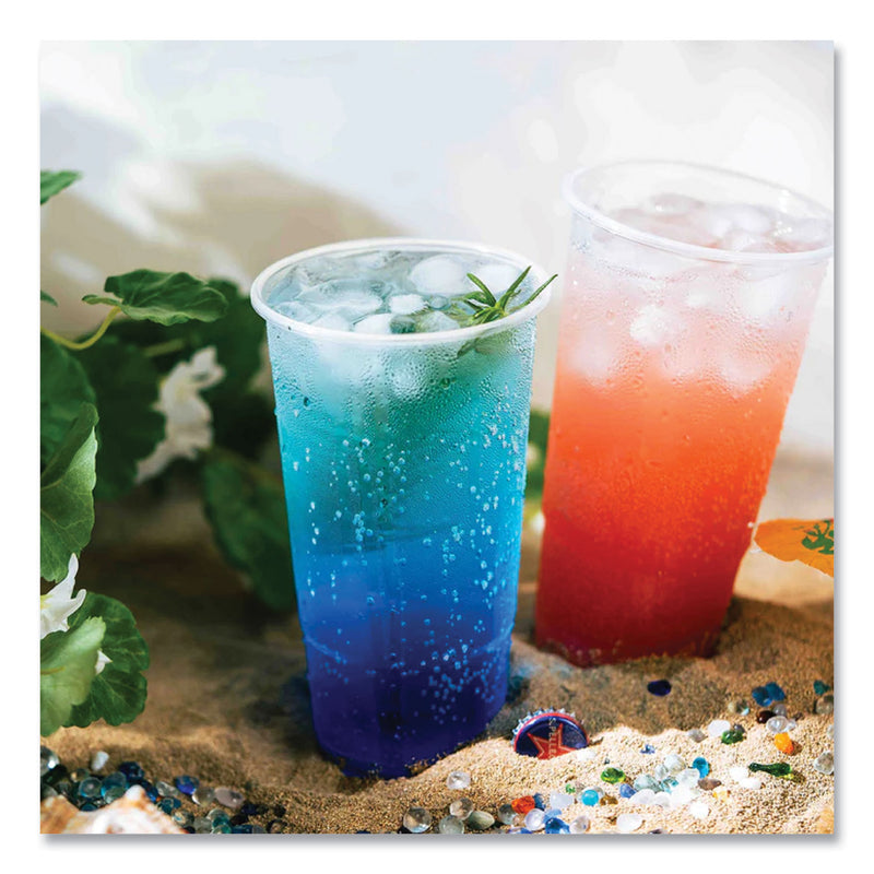 Karat PolyPro  (PP) Cups, 32 oz, Translucent, 600/Carton (KRTCKPP32) Case of 600