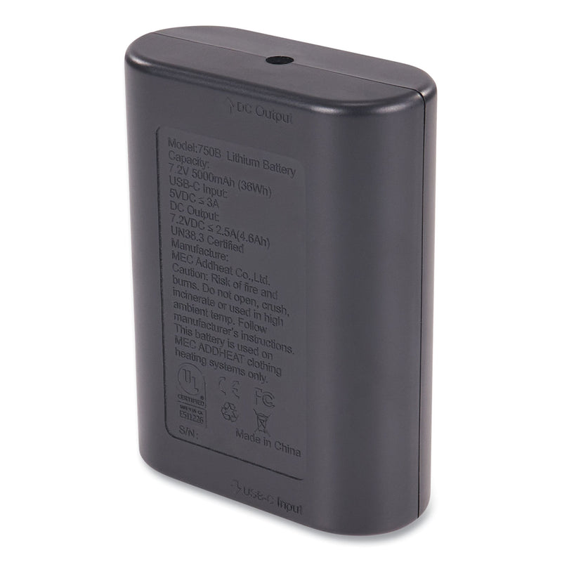 Ergodyne N-Ferno 6495B Portable Battery Power Bank with USB-C Cord, 7.2 V (EGO41801) Each