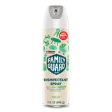 FamilyGuard Disinfectant Spray, Fresh Scent, 17.5 oz Aerosol Spray, 8/Carton (SJN327164) Case of 8