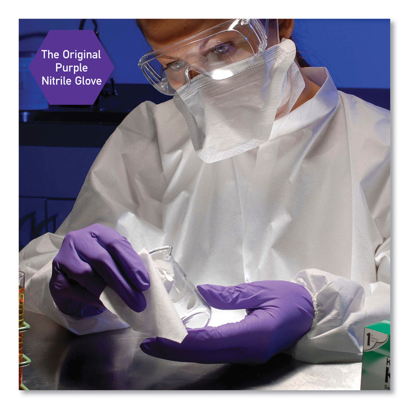Kimtech™ PURPLE NITRILE Exam Gloves, Powder-Free, Small, 6 mil Thick, 9.5" Long, Purple, 100/Box (ANS55081) Each