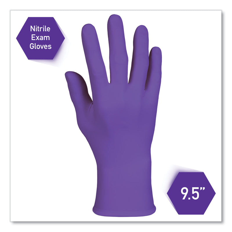 Kimtech™ PURPLE NITRILE Exam Gloves, Powder-Free, Small, 6 mil Thick, 9.5" Long, Purple, 100/Box, 10 Boxes/Carton (ANS55081CT) Case of 1000
