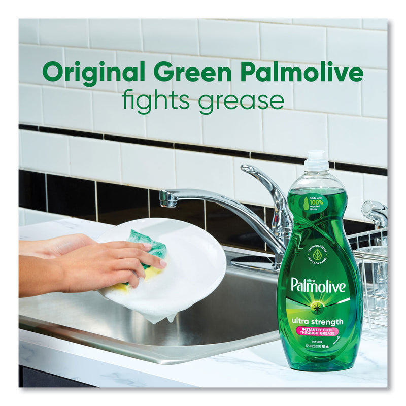 Palmolive Dishwashing Liquid, Green Scent, 32.5 oz Bottle, 9/Carton (CPCUS04282CT) Case of 9