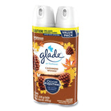 Glade Air Freshener, Cashmere Woods, 8.3 oz Aerosol Spray, 3/Carton (SJN377361) Case of 3