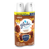 Glade Air Freshener, Cashmere Woods, 8.3 oz Aerosol Spray, 3/Carton (SJN377361) Case of 3