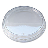 Fabri-Kal Recycleware Round Deli Container Lids, Clear, Plastic, 500/Carton (FABLRDOF) Case of 500