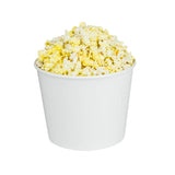 Karat Food Bucket, 85 oz, 7.36" Dia x 6"h, White, Paper, 180/Carton (KRTCFB85W) Case of 180