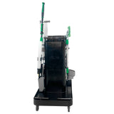 Unger® SpotCleanRx Janitorial Carts, Plastic, 3 Shelves, 23.5 x 25 x 25, Black (UNGCRTSP) Each