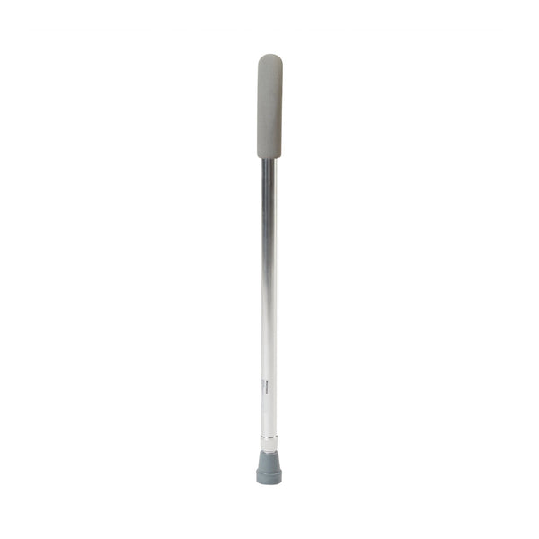McKesson Round Handle Cane Aluminum 28-3/4 to 37-3/4 Inch Height Silver (1103359_EA) 1/EA