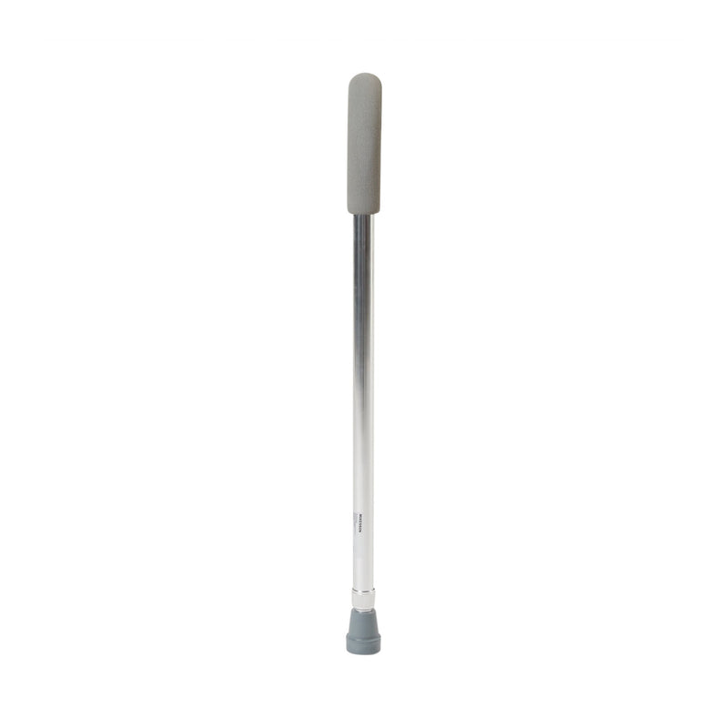 McKesson Round Handle Cane Aluminum 28-3/4 to 37-3/4 Inch Height Silver (1103359_EA) 1/EA