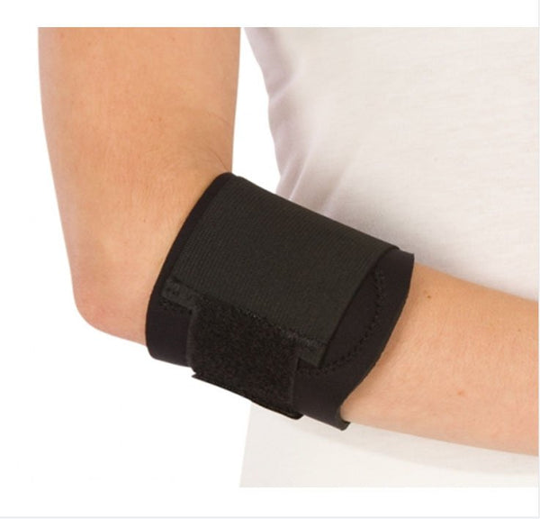 PROCARE® Elbow Support Medium Contact Closure Tennis Left or Right Elbow 8 to 11 Inch Circumference Black (370095_EA) 1/EA