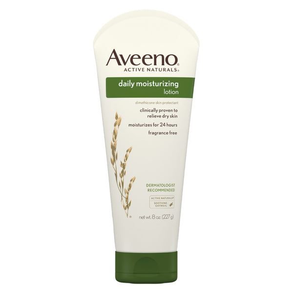 Aveeno® Active Naturals® Hand and Body Moisturizer 8 oz. Tube Unscented Cream (864895_EA) 1/EA