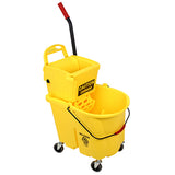 Impact® Sidepress Wringer & Bucket Combo, Yellow, 1/Case (IMP8Y2637-3Y) Each