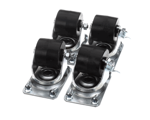 Glastender C-4X2-7/8 Caster Kit 2-7/8" H Set Of 4 (GLAC-4X2-78) Each