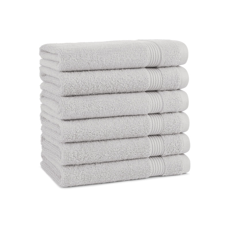 Host & Home Hand Towel 16x28 Light Grey (6/Pack) (P-HT-HH1628-LG) 6/PK