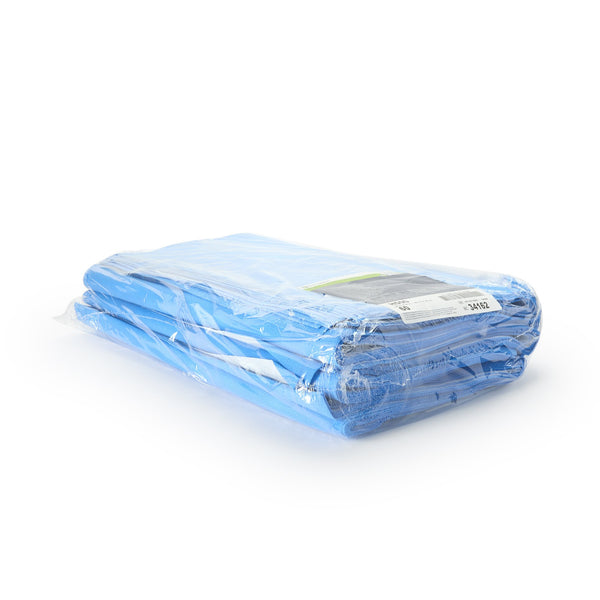 QUICK CHECK* H500 Sterilization Wrap White / Blue 24 X 24 Inch Dual Layer SMS Polypropylene Steam / EO Gas / Hydrogen Peroxide (809418_CS) 120/CS