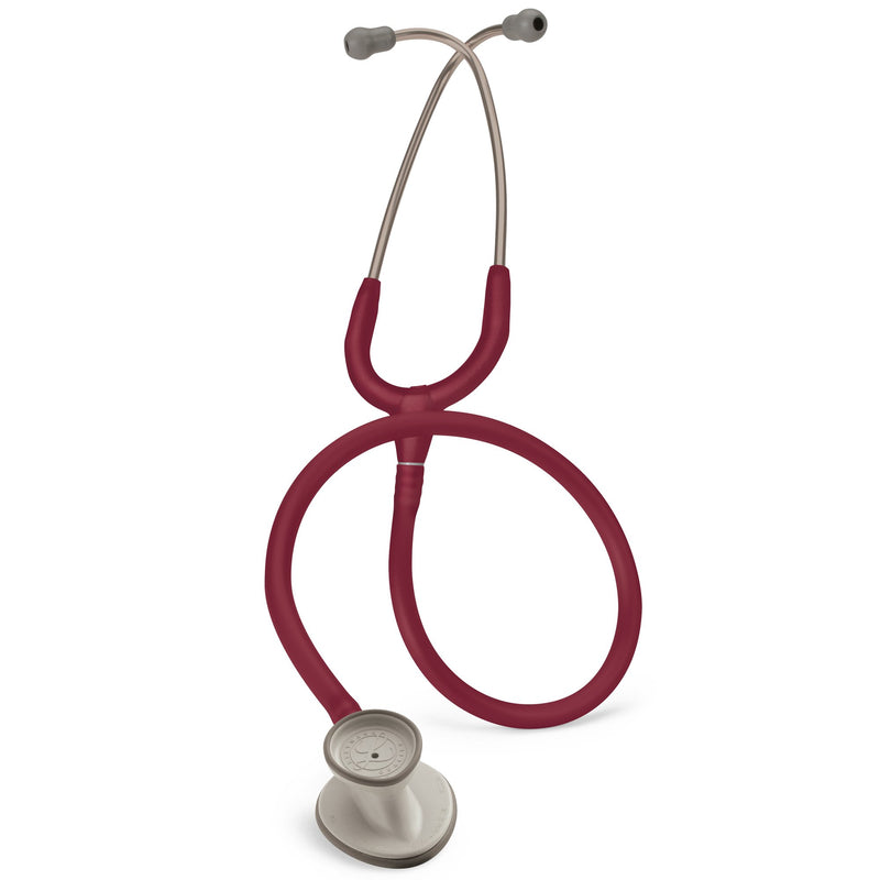 3M™ Littmann® Lightweight II S.E. General Exam Stethoscope Burgundy 1-Tube 28 Inch Tube Double Sided Chestpiece (466397_EA) 1/EA