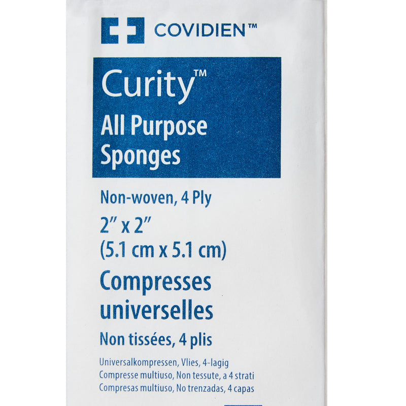 Curity™ Nonwoven Sponge 2 X 2 Inch 4-Ply NonSterile 200 per Pack (151783_CS) 8000/CS