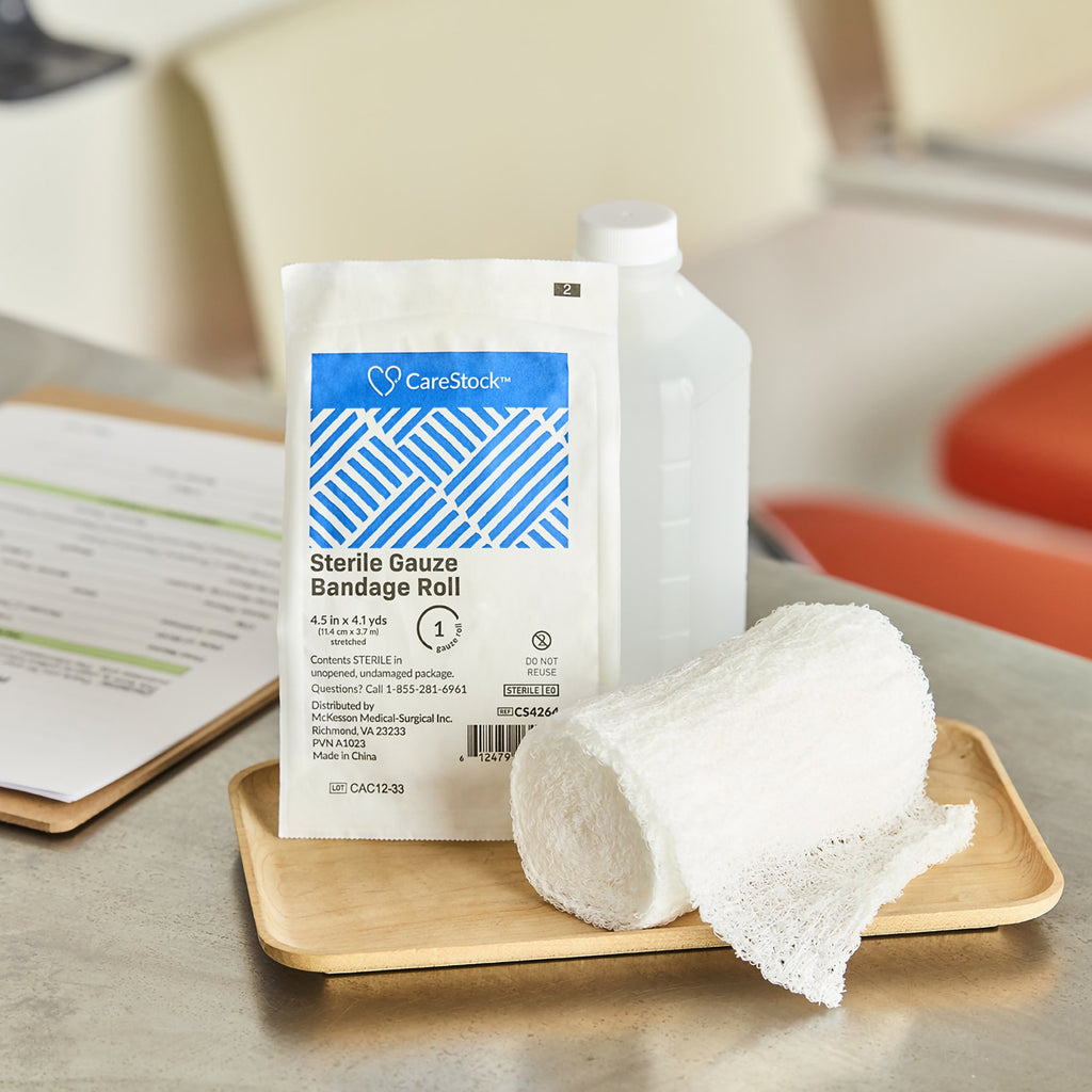 CareStock™ Fluff Dressing 4-1/2 Inch X 4-1/10 Yard 6-Ply Sterile 1 per ...