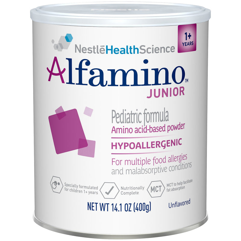 Alfamino® Junior Pediatric Oral Supplement Unflavored 14.1 oz. Can Powder Amino Acid Food Allergies (984026_CS) 6/CS