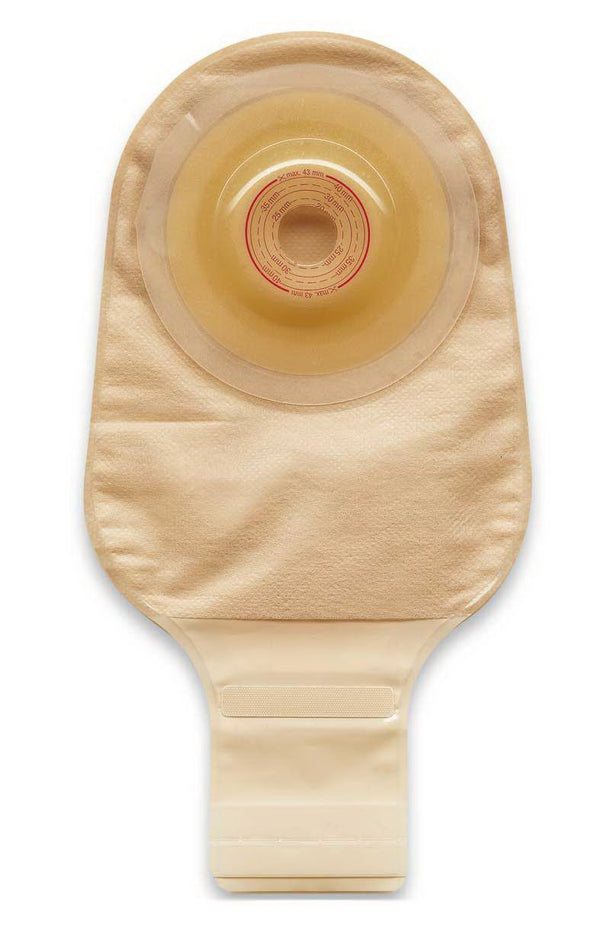 Esteem® + Flex Ostomy Pouch One-Piece System Convex V1, Pre-Cut 1-3/8 Inch Stoma Drainable (1075741_BX) 10/BX