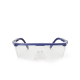 McKesson Eye Shield Side Shield Clear Tint Blue / Clear Frame Over Ear One Size Fits Most (1052254_BX) 25/BX