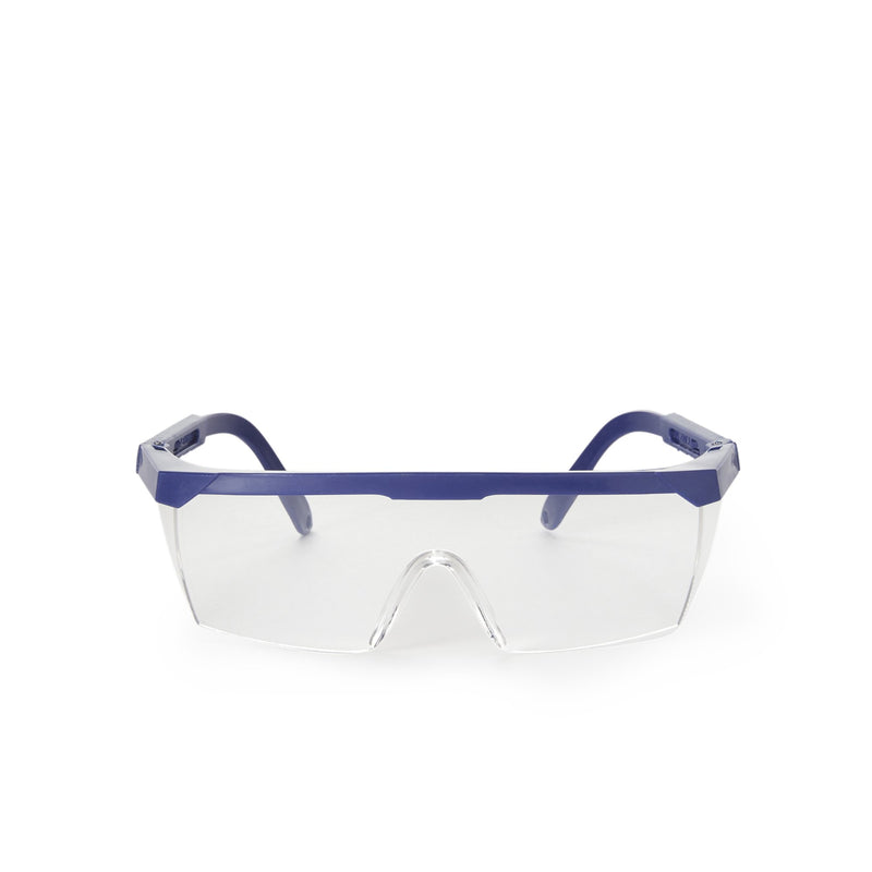 McKesson Eye Shield Side Shield Clear Tint Blue / Clear Frame Over Ear One Size Fits Most (1052254_EA) 1/EA