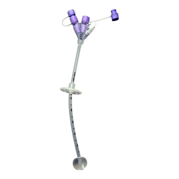Vesco Medical™ Gastrostomy Feeding Tube 16 Fr. Silicone Sterile (1012162_CS) 5/CS