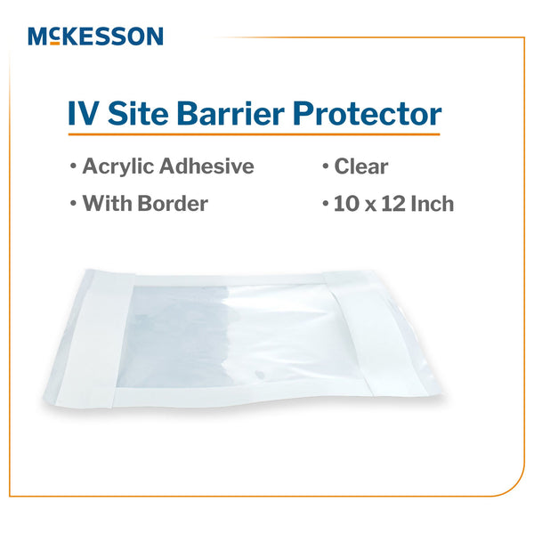 McKesson IV Site Barrier Protector 10 X 12 Inch NonSterile (1162488_PK) 5/PK