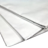 Royal Blue Intl Bed Sheet Fitted 36 X 84 Inch White Reusable (1123376_DZ) 12/DZ