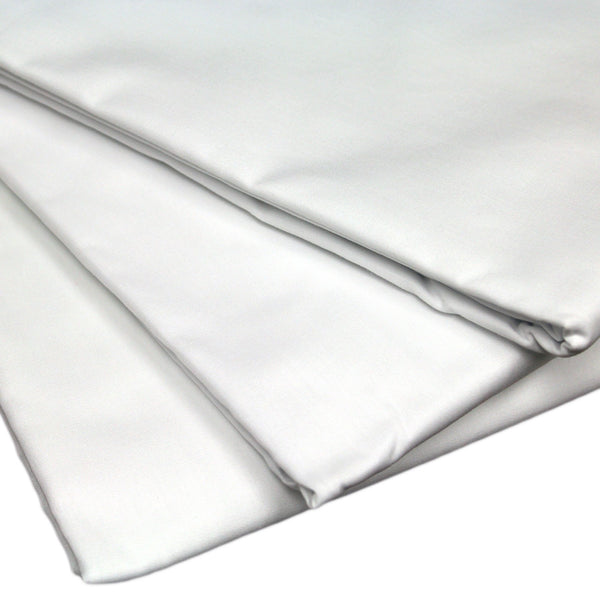 Royal Blue Intl Bed Sheet Fitted 36 X 84 Inch White Reusable (1123376_DZ) 12/DZ