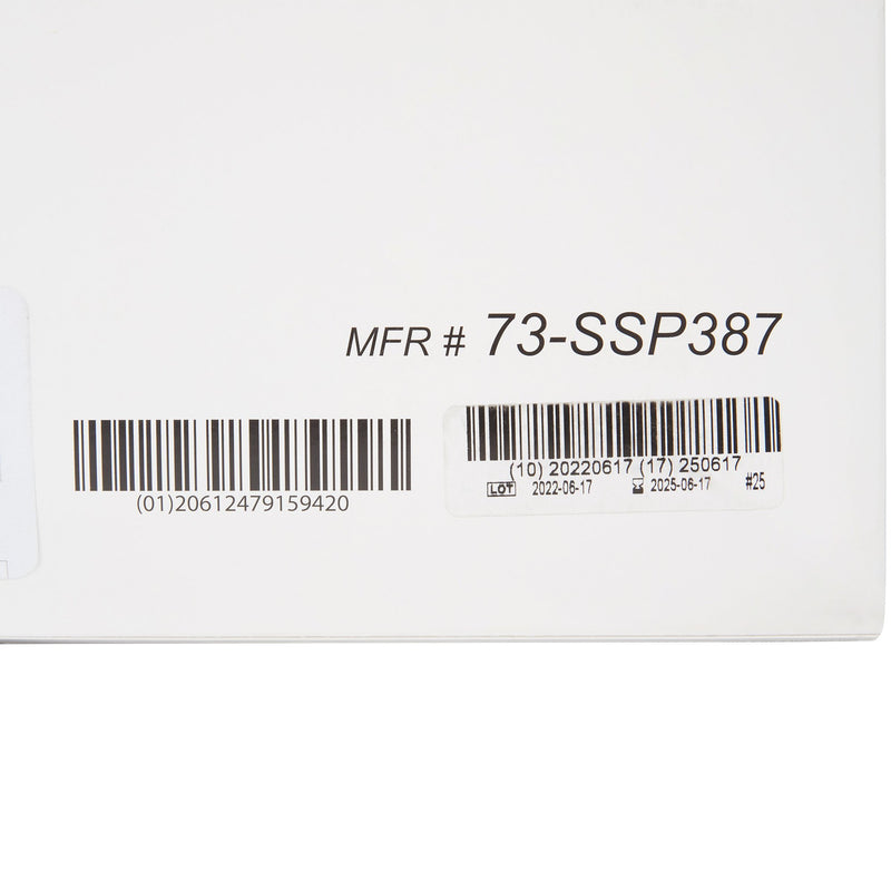 McKesson Argent™ Sure-Check® Sterilization Pouch Ethylene Oxide (EO) Gas / Steam 8 X 16 Inch Transparent / Blue Self Seal Paper / Film (527135_CS) 5/CS