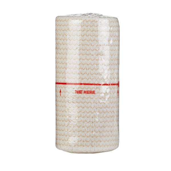 McKesson Elastic Bandage 4 Inch X 5 Yard Single Hook and Loop Closure Tan NonSterile Standard Compression (454620_BX) 10/BX