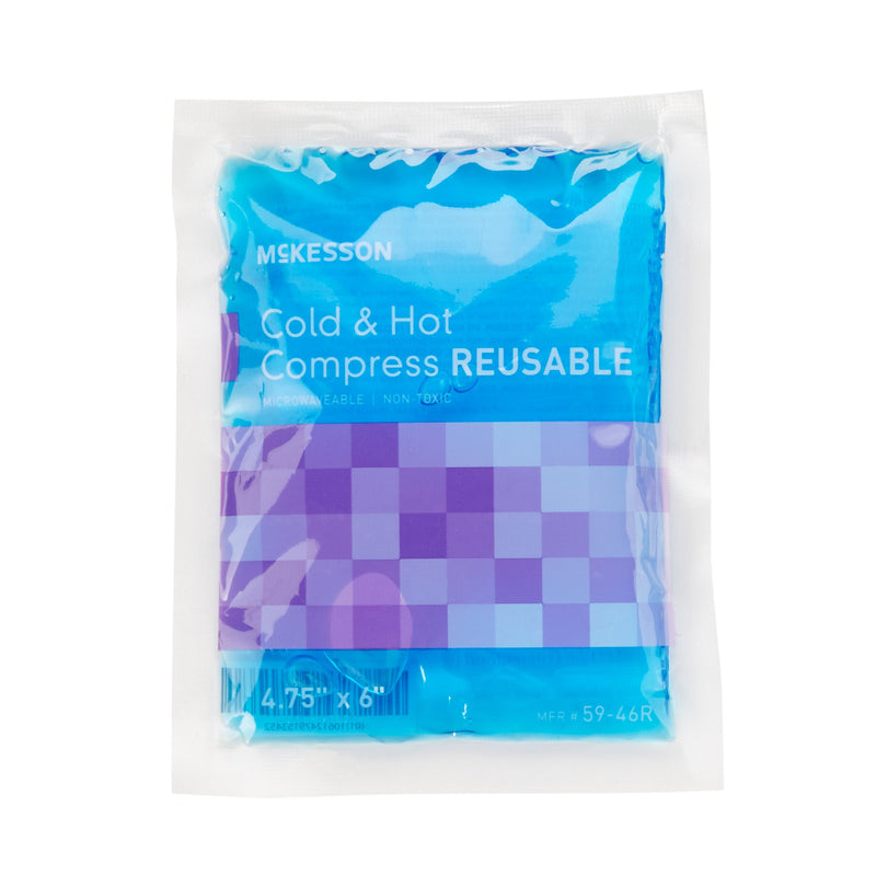 McKesson Hot / Cold Pack General Purpose Small 4-3/4 X 6 Inch Gel Reusable (521488_EA) 1/EA