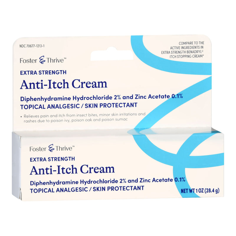 Foster & Thrive™ Itch Relief 2% - 0.1% Strength Cream 1 oz. Tube (1244993_EA) 1/EA
