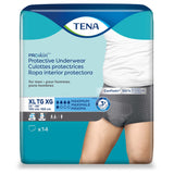 TENA® ProSkin™ Male Adult Absorbent Underwear Pull On with Tear Away Seams X-Large Disposable Moderate Absorbency (1135412_CS) 56/CS